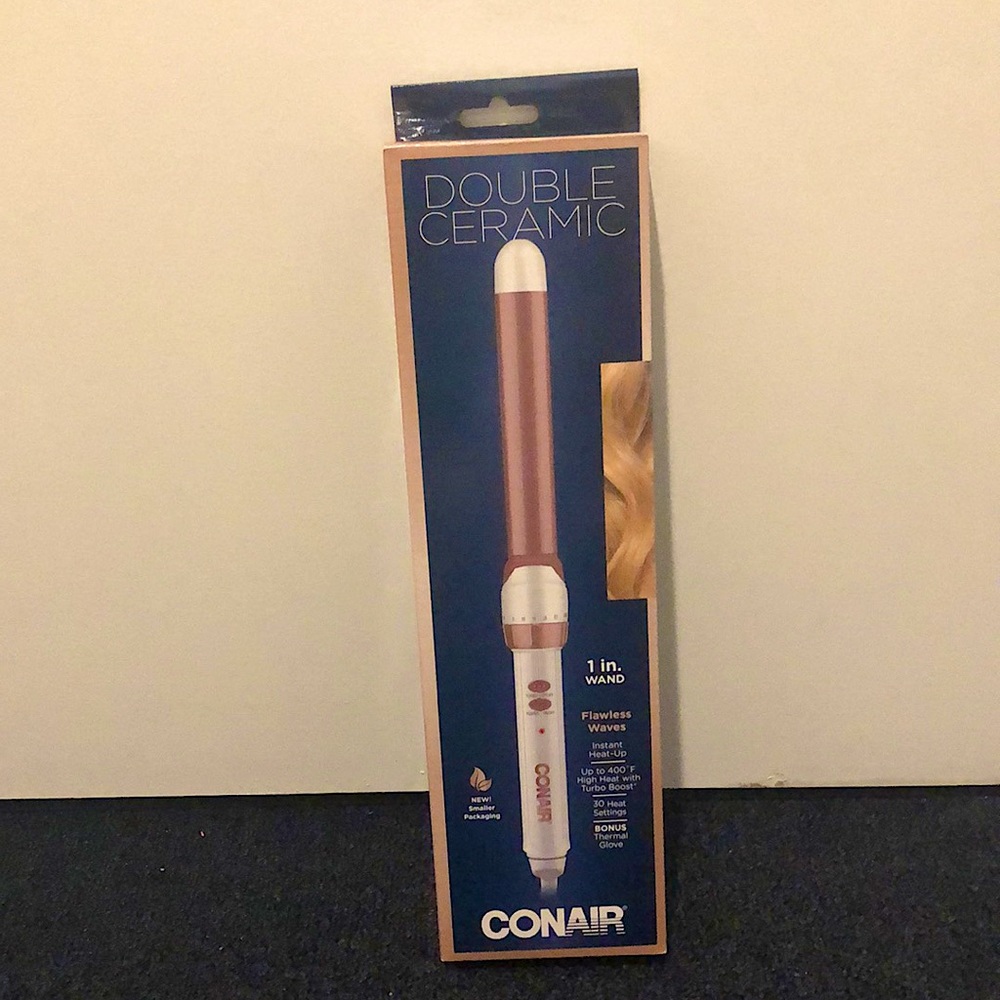 Conair double ceramic 1 inch curling wand